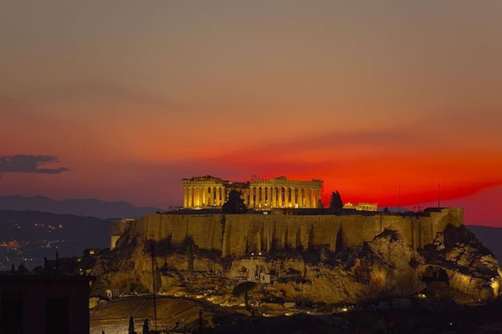 Touristic Center&Acropolis View Daire Atina Dış mekan fotoğraf